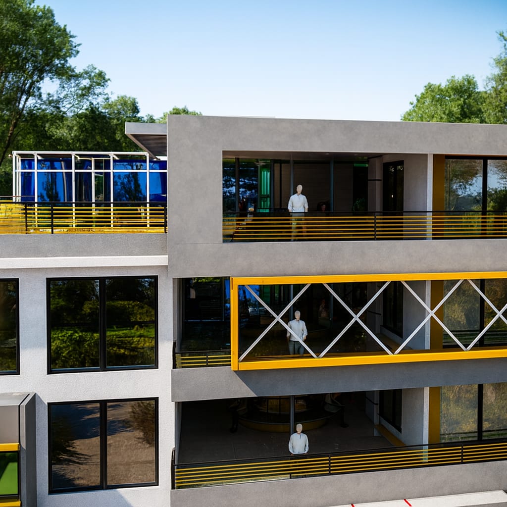 Immeuble ABC — Vue 3